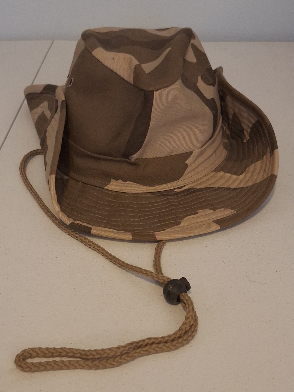Desert Camo Outdoor Boonie Hat - Brown/Tan